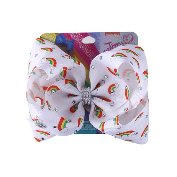 2020 new 8inch jojo siwa bows girls hair clips rainbow kids barrettes unicorn girls designer hair clips hair accessories baby bb clip b19, Slivery;white
2020 new 8inch jojo siwa bows girls hair clips rainbow kids barrettes unicorn girls designer hair clips hair accessories baby bb clip b19, Slivery;white