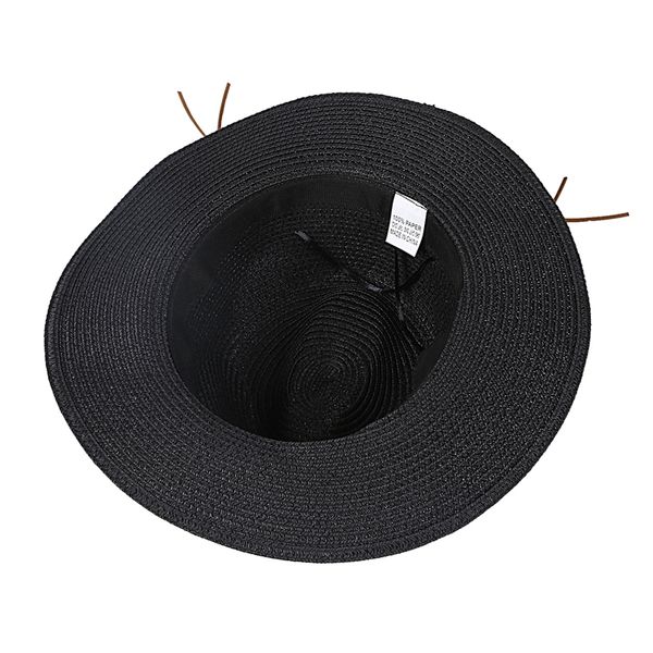 spring summer bohemia style women's jazz caps hats with wide birm women straw vintage hat floppy sun beach church cap, Blue;gray
spring summer bohemia style women's jazz caps hats with wide birm women straw vintage hat floppy sun beach church cap, Blue;gray
