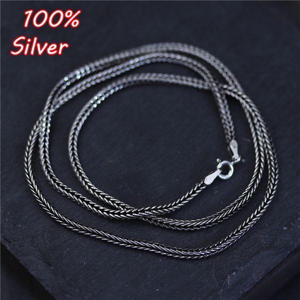 45/50/55/60/65/70/75cm fashion 925 sterling silver jewelry foxtail chain for men and women necklace long clavicle chain, Blue;slivery
45/50/55/60/65/70/75cm fashion 925 sterling silver jewelry foxtail chain for men and women necklace long clavicle chain, Blue;slivery