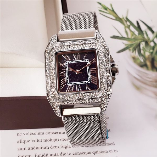 2018 Luxury brand women's watches stainless steel strap women diamond watches high quality ladies dress quartz watch relogio feminino Woman
2018 Luxury brand women's watches stainless steel strap women diamond watches high quality ladies dress quartz watch relogio feminino Woman