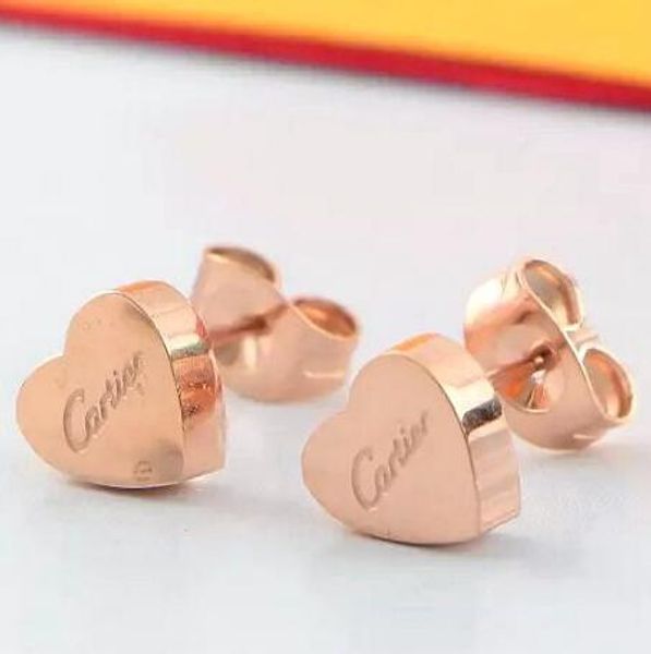 High Quality Famous Brand Jewelry Stainless Steel Luxury rose gold Plated red green Stud earrings For Men Women wholesale AA889
High Quality Famous Brand Jewelry Stainless Steel Luxury rose gold Plated red green Stud earrings For Men Women wholesale AA889