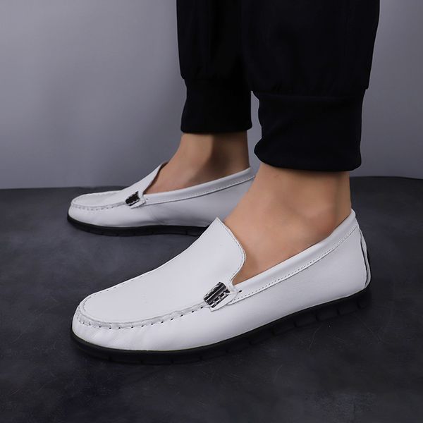 genuine leather mens casual shoes outdoor breathable office business loafers italy style shoes footwear sperry social, Black
genuine leather mens casual shoes outdoor breathable office business loafers italy style shoes footwear sperry social, Black