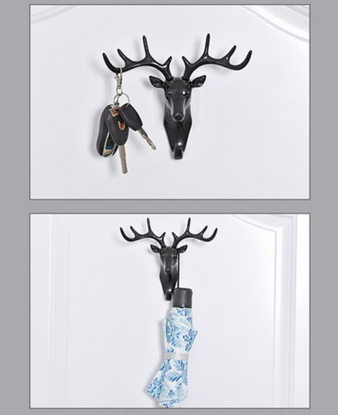 dhl 50pcs key hook creative wall holder for tie organizer hat/bag/jewelry rack deer home decor clothes rack household hook
dhl 50pcs key hook creative wall holder for tie organizer hat/bag/jewelry rack deer home decor clothes rack household hook