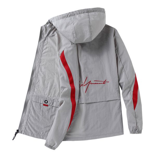 men's jackets mens hooded jacket summer sun protection thin breathable coat casual outdoor sports male, Black;brown
men's jackets mens hooded jacket summer sun protection thin breathable coat casual outdoor sports male, Black;brown
