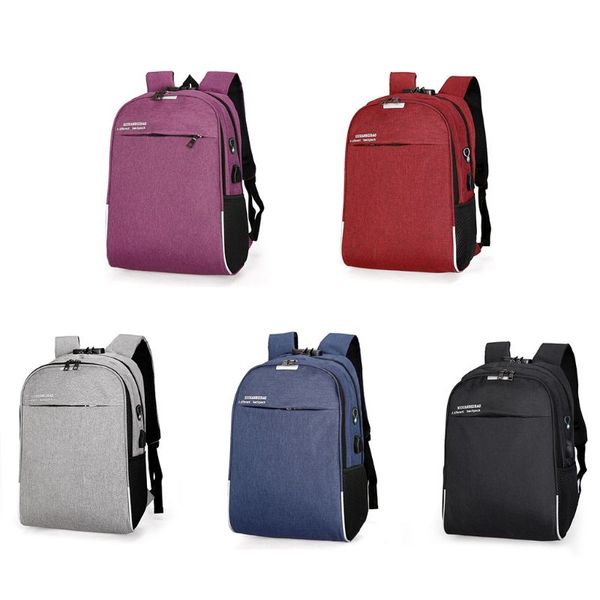 men women anti-theft backpack with headset hole usb charging password lapnotebook travel school bag u50c
men women anti-theft backpack with headset hole usb charging password lapnotebook travel school bag u50c