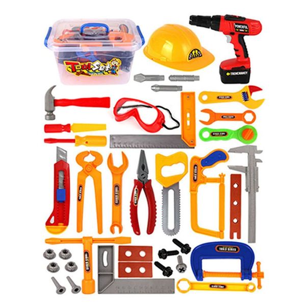 37pcs/set baby kids tools toy repair tool play house toys model for early learning educational toys home plastic simulation to
37pcs/set baby kids tools toy repair tool play house toys model for early learning educational toys home plastic simulation to