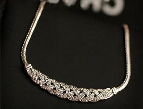 unique style luxury choker statement necklace;fashion collar jewelry with intertwine metal double pendants chains 10pcs/lot, Golden;silver
unique style luxury choker statement necklace;fashion collar jewelry with intertwine metal double pendants chains 10pcs/lot, Golden;silver