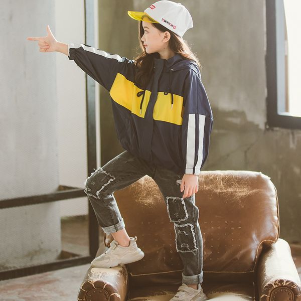 new 2019 girls jackets with hoodies sport age 10 12 14 15 years spring autumn children outerwear teenage girls clothing, Blue;gray
new 2019 girls jackets with hoodies sport age 10 12 14 15 years spring autumn children outerwear teenage girls clothing, Blue;gray