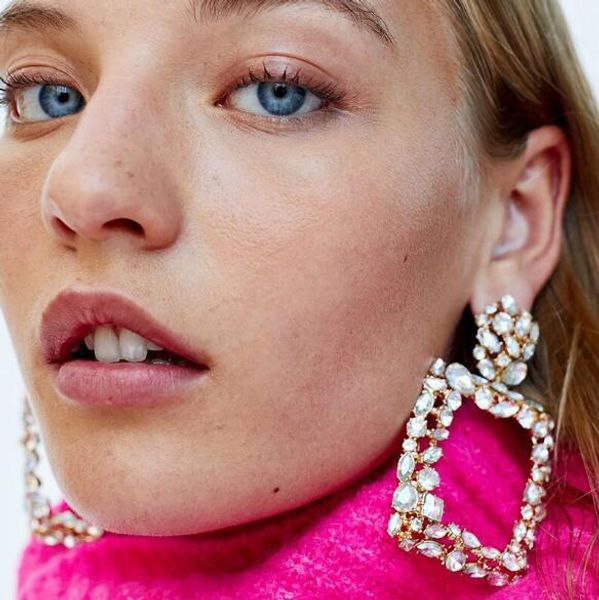 street seuropean and american exaggerated geometric earrings big-name earrings womens new retro color crystal square earrings, Golden
street seuropean and american exaggerated geometric earrings big-name earrings womens new retro color crystal square earrings, Golden