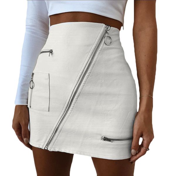 zipper украшенной кожи pu высокой талия wrap hip оболочка белая формальный офис леди короткая юбка карандаш, Black
zipper украшенной кожи pu высокой талия wrap hip оболочка белая формальный офис леди короткая юбка карандаш, Black