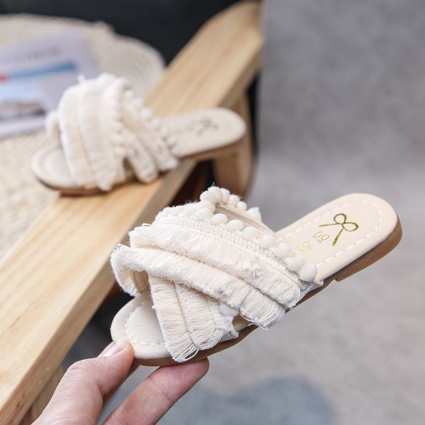 2020 summer leather baby toddler princess tassel slippers childrens girls kids fashion soft bottom beach shoes 1 2 3 4 5 6 years, Black;grey
2020 summer leather baby toddler princess tassel slippers childrens girls kids fashion soft bottom beach shoes 1 2 3 4 5 6 years, Black;grey