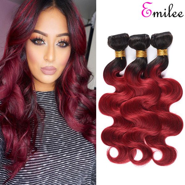 emilee pre-colored red hair bundles myanmar 1b bug ombre remy hair weave bundles red virgin hair body wave bundles, Black
emilee pre-colored red hair bundles myanmar 1b bug ombre remy hair weave bundles red virgin hair body wave bundles, Black