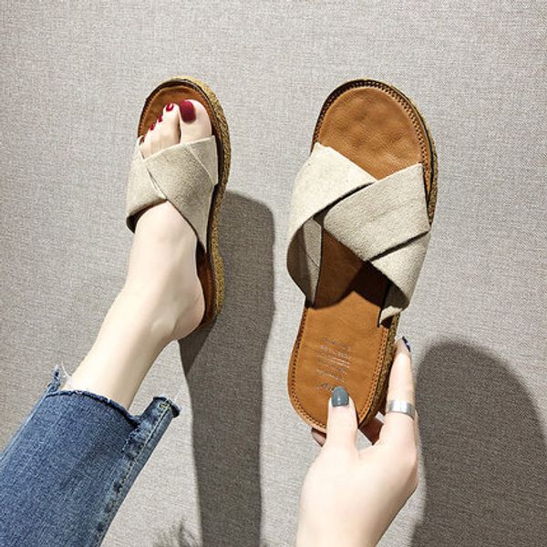 net red explosion models sandals and slippers women wear 2020 summer new fashion wild flat flat tow wet water, Black
net red explosion models sandals and slippers women wear 2020 summer new fashion wild flat flat tow wet water, Black