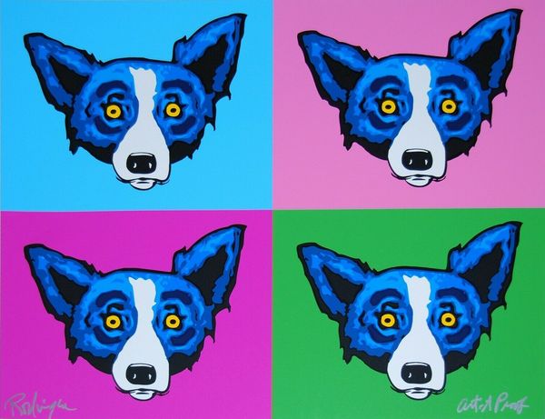 george rodrigue blue dog heads home decor handpainted &hd print oil painting on canvas wall art canvas pictures 200112
george rodrigue blue dog heads home decor handpainted &hd print oil painting on canvas wall art canvas pictures 200112