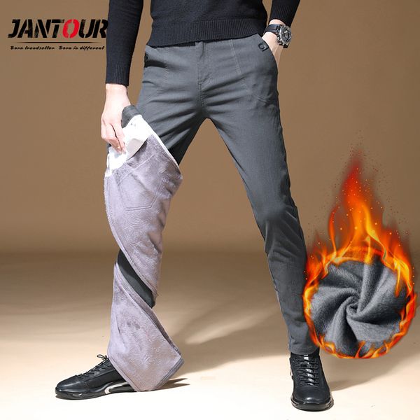 2020 mens winter fleece warm pants men korean casual slacks slim warm thick pants for men fashion black gray trousers male
2020 mens winter fleece warm pants men korean casual slacks slim warm thick pants for men fashion black gray trousers male