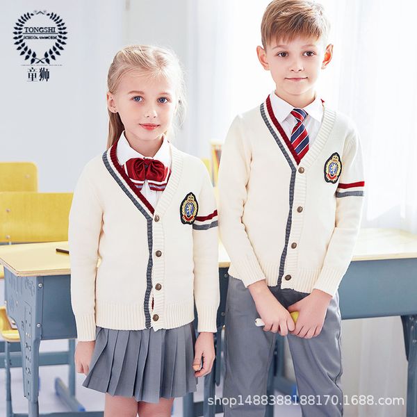 new students uniform boys and girls kindergarten uniforms british style suits kids nursery garden clothes chorus clothing d-0561, White
new students uniform boys and girls kindergarten uniforms british style suits kids nursery garden clothes chorus clothing d-0561, White