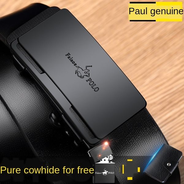 fa o paul men's leather automatic buckle men's pure leather business leisure belt youth fashion belt, Black;brown
fa o paul men's leather automatic buckle men's pure leather business leisure belt youth fashion belt, Black;brown