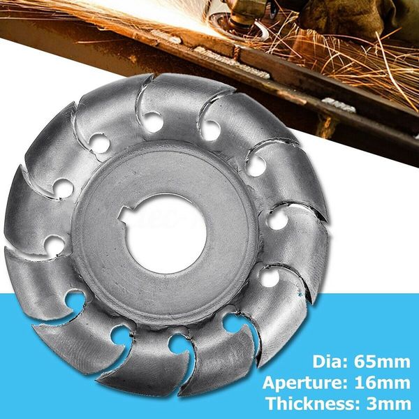12 teeth 16mm multifunctional high hardness wood carving disc angle grinder accessories woodworking tool
12 teeth 16mm multifunctional high hardness wood carving disc angle grinder accessories woodworking tool