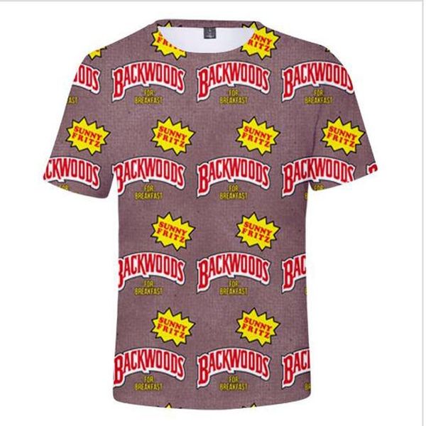 wholesale - fashion womens/mens backwoods funny 3d creative casual t-shirts r099, White;black
wholesale - fashion womens/mens backwoods funny 3d creative casual t-shirts r099, White;black