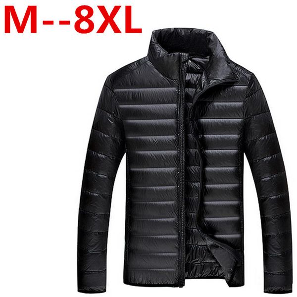 9xl 8xl 7xl new arrival winter mens down jacket 90% white coat solid thin warm waterproof plus size shipping delivery, Black
9xl 8xl 7xl new arrival winter mens down jacket 90% white coat solid thin warm waterproof plus size shipping delivery, Black