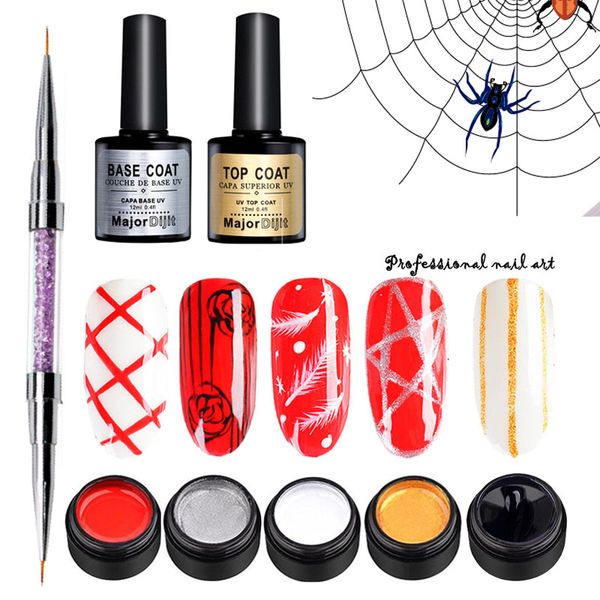 nail art liner gel polish pen base coat kit painting drawing manicure nail art kit js11
nail art liner gel polish pen base coat kit painting drawing manicure nail art kit js11