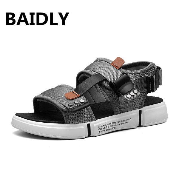 new 2019 summer men sandals fashion design breathable casual beach sandals shoes brand slippers for men, Black
new 2019 summer men sandals fashion design breathable casual beach sandals shoes brand slippers for men, Black