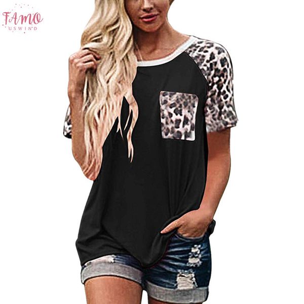 leopard карманный тенниска женщины топы 2020 tee мода лето с коротким рукавом тройники сыпучие мягкие tee короткие рубашки для женщин рукав, White
leopard карманный тенниска женщины топы 2020 tee мода лето с коротким рукавом тройники сыпучие мягкие tee короткие рубашки для женщин рукав, White