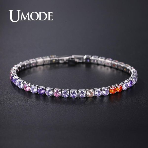 umode 2019 fashion new brand 4mm 0.25ct round zircon crystal tennis bracelets for womem men jewelry pulseras mujer moda aub0097k, Black
umode 2019 fashion new brand 4mm 0.25ct round zircon crystal tennis bracelets for womem men jewelry pulseras mujer moda aub0097k, Black