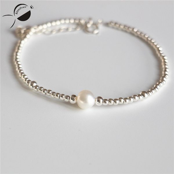 s925 sterling silver bracelets women freshwater pearls beads nearround rope chain bangle jewelry silver bracelets&bangles female, Black
s925 sterling silver bracelets women freshwater pearls beads nearround rope chain bangle jewelry silver bracelets&bangles female, Black