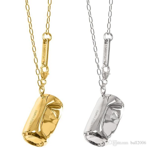 ambush pleated can pendant 925 sterling silver necklace concise chill hip hop accessories
ambush pleated can pendant 925 sterling silver necklace concise chill hip hop accessories