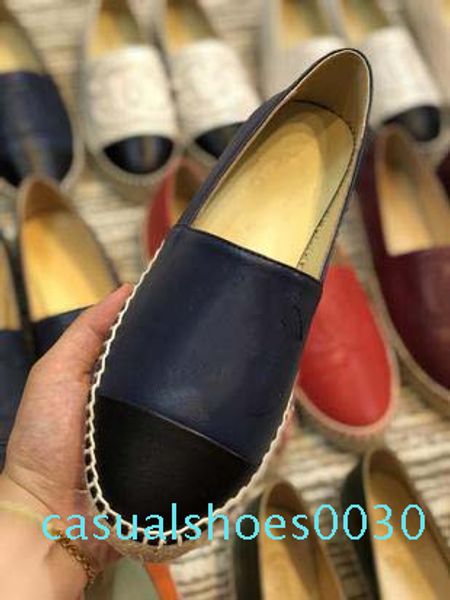 2018 luxury women fisherman shoes, designer fisherman shoes,ladies luxury casual shoes c30, Black