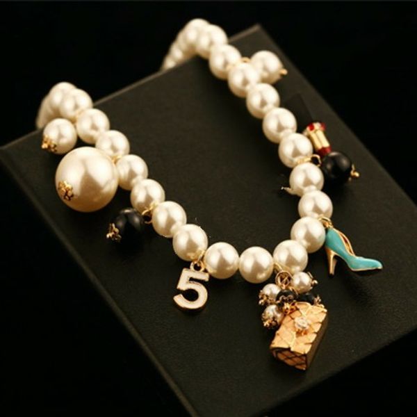 luxury jewelry women designer necklace pearl necklace with bag high-heeled shoes double sweater chains elegant long necklaces for 188r, Silver
luxury jewelry women designer necklace pearl necklace with bag high-heeled shoes double sweater chains elegant long necklaces for 188r, Silver