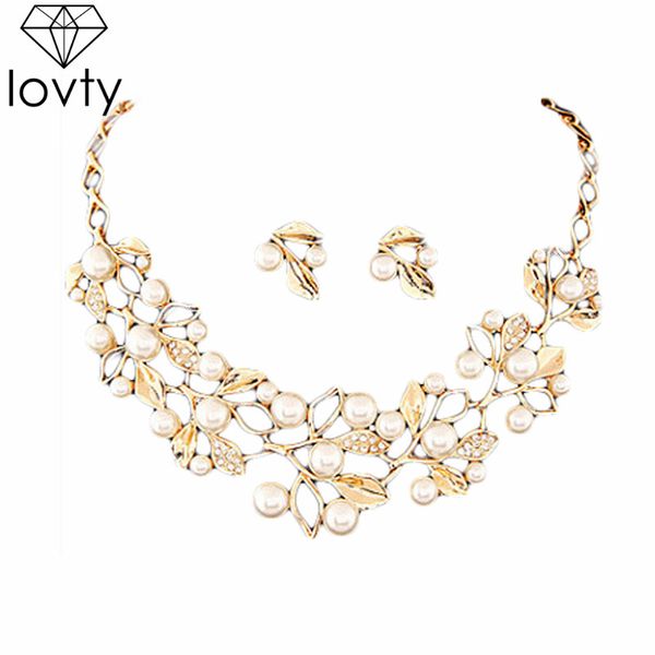 lovty imitation pearl wedding necklace earring sets bridal jewelry sets for women elegant party gift fashion costume, Silver
lovty imitation pearl wedding necklace earring sets bridal jewelry sets for women elegant party gift fashion costume, Silver