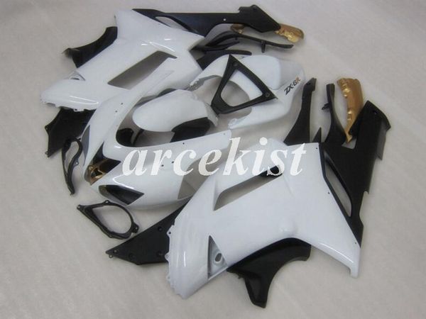 4 gifts new abs motorcycle fairings kit fit for kawasaki ninja zx-6r zx6r 2007 2008 6r 07 08 body set custom white 
4 gifts new abs motorcycle fairings kit fit for kawasaki ninja zx-6r zx6r 2007 2008 6r 07 08 body set custom white
