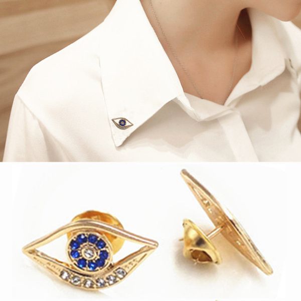 new arrival evil eyes brooch mini zircon blue eyes brooches bag clothes lapel pin badge jewelry brooches for men women, Gray
new arrival evil eyes brooch mini zircon blue eyes brooches bag clothes lapel pin badge jewelry brooches for men women, Gray