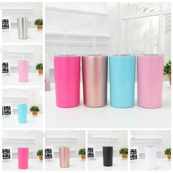 skinny tumbler cups double wall stainless steel vacuum insulated straight cups beer coffee mugs with straws & lids lxl1050-1
skinny tumbler cups double wall stainless steel vacuum insulated straight cups beer coffee mugs with straws & lids lxl1050-1
