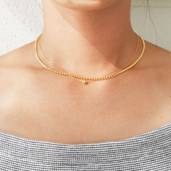 pofunuo real 925 sterling silver women wedding jewelry double layered chic chokers female simplicity treat coldly short necklace
pofunuo real 925 sterling silver women wedding jewelry double layered chic chokers female simplicity treat coldly short necklace
