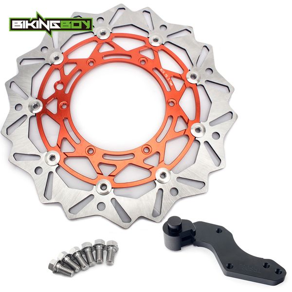 bikingboy 320mm oversize front brake discs disks rotors brakcet bolts for 200 250 300 400 450 505 525 xc xc-f xc-w
bikingboy 320mm oversize front brake discs disks rotors brakcet bolts for 200 250 300 400 450 505 525 xc xc-f xc-w