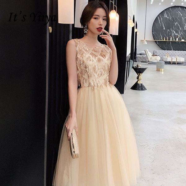 it's yiiya champagne prom dresses elegant o-neck sequined tassel formal party gowns sleeveless vestidos de fiesta k264, White;black
it's yiiya champagne prom dresses elegant o-neck sequined tassel formal party gowns sleeveless vestidos de fiesta k264, White;black
