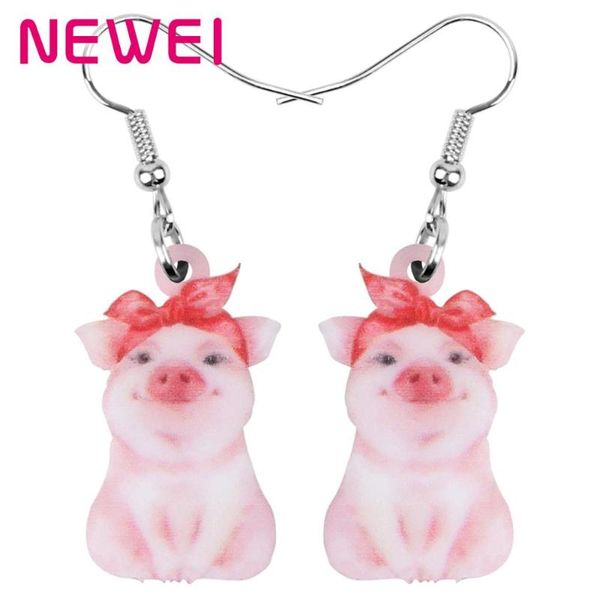 newei acrylic valentine's day headband pig piggy earrings drop dangle jewelry for women girls teens lovers charms gift accessory, Silver
newei acrylic valentine's day headband pig piggy earrings drop dangle jewelry for women girls teens lovers charms gift accessory, Silver