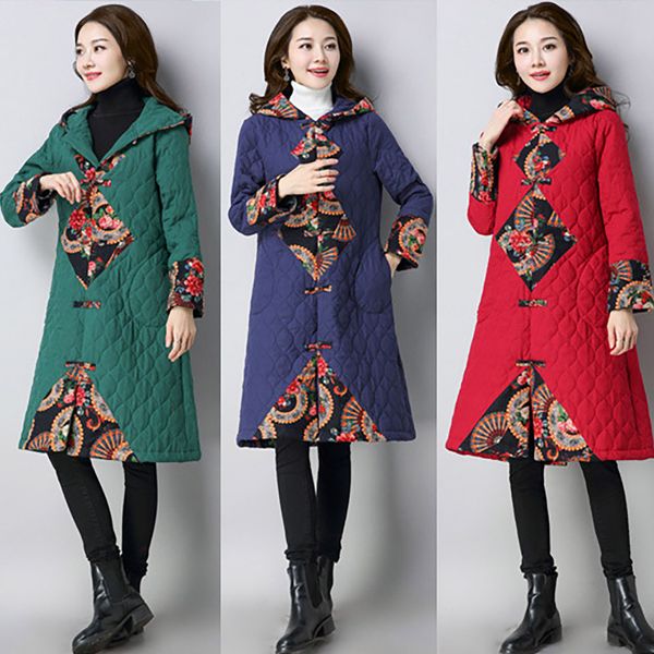 folk-custom print winter coat women casual loose hoodie cotton outwear warm long thick overcoat abrigos mujer invierno 2019, Black
folk-custom print winter coat women casual loose hoodie cotton outwear warm long thick overcoat abrigos mujer invierno 2019, Black