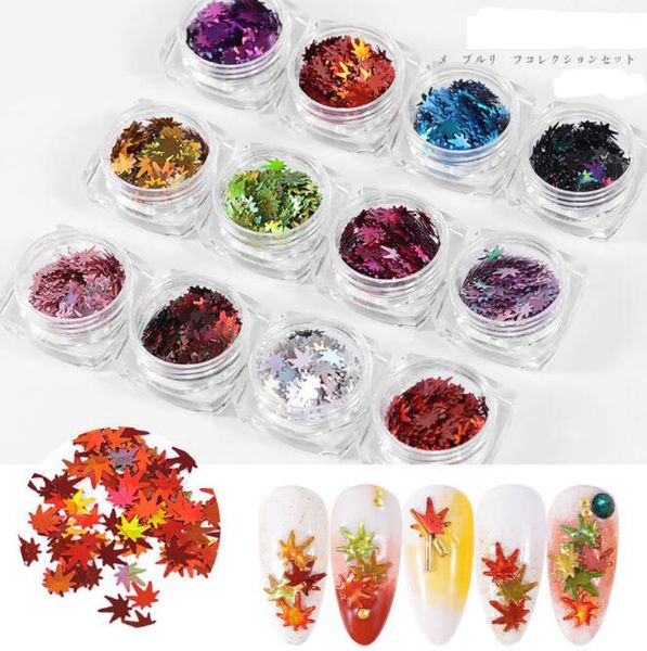 January3 Nail Art украшения кленовый лист декоративные блестки Симфония многоцветные вс
January3 Nail Art украшения кленовый лист декоративные блестки Симфония многоцветные вс