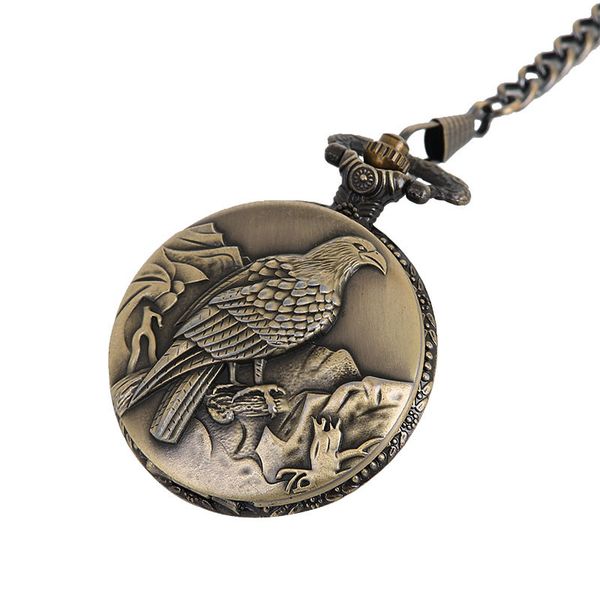 antique eagle design fob quartz pocket watch with necklace chain pendant gift for male female gift anime pocket watch, Slivery;golden
antique eagle design fob quartz pocket watch with necklace chain pendant gift for male female gift anime pocket watch, Slivery;golden