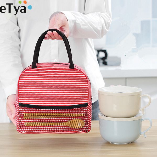 portable lunch box bags for women men kids students stripe thermal insulated tote picnic cooler storage bag pouch, Blue;pink
portable lunch box bags for women men kids students stripe thermal insulated tote picnic cooler storage bag pouch, Blue;pink