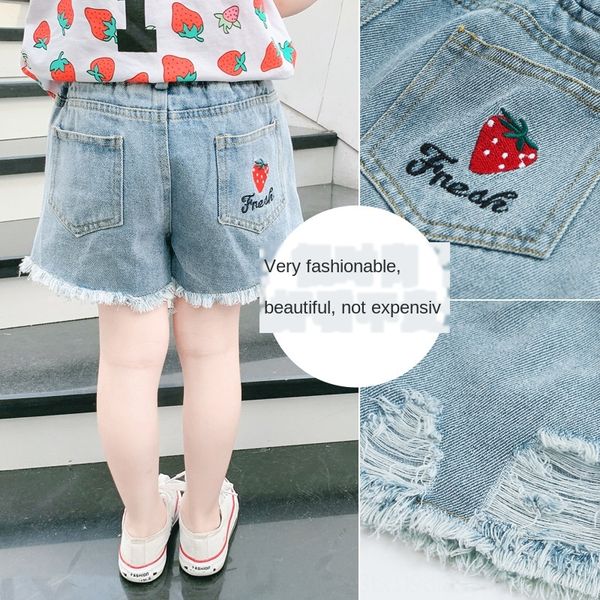 girls summer jeans shorts 2020 clothing thin pants fashionable outside jeans children's pants children's panty, Blue
girls summer jeans shorts 2020 clothing thin pants fashionable outside jeans children's pants children's panty, Blue