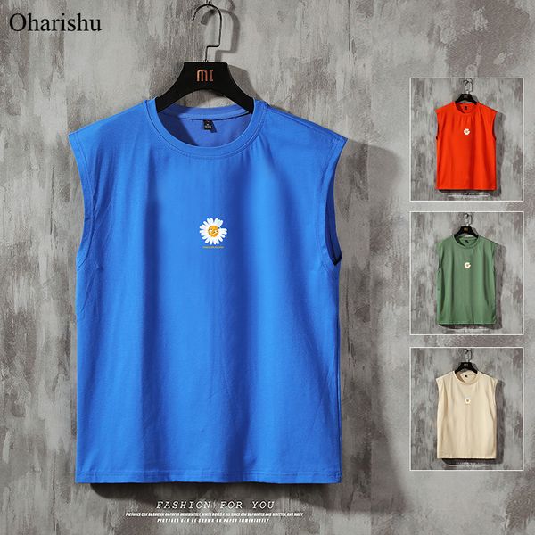 plus size men's sleeveless t shirt summer new fashion daisy print o neck t shirts men summer casual hip hop tees men m-5xl, White;black
plus size men's sleeveless t shirt summer new fashion daisy print o neck t shirts men summer casual hip hop tees men m-5xl, White;black