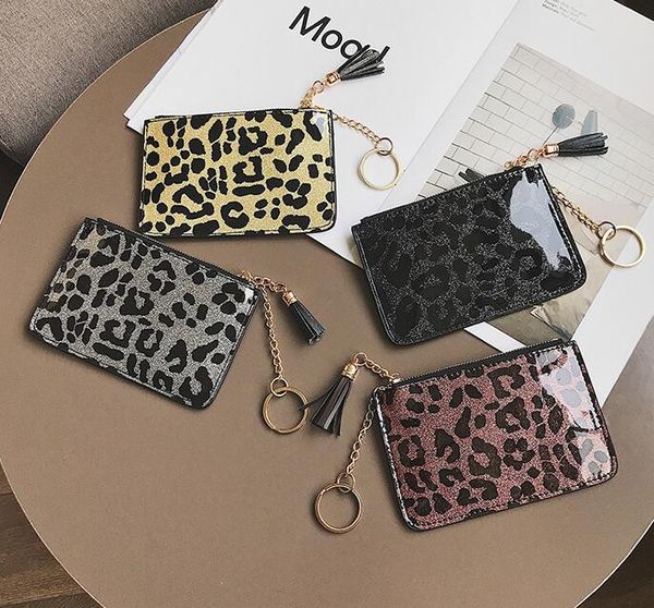 dhl 50pcs coin purses women pu leopard printing card holder tassel keychain card purse, Red;black
dhl 50pcs coin purses women pu leopard printing card holder tassel keychain card purse, Red;black