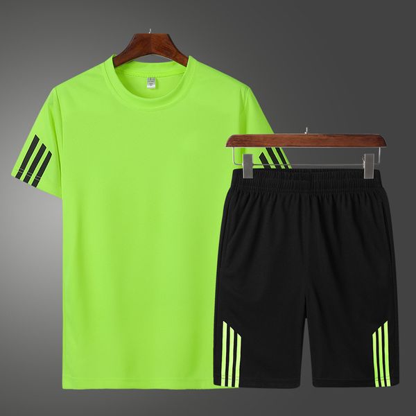men casual set fashion 2 pcs sweat suit striped short sleeve t-shirt shorts sets male sportswear tracksuit summer sportsuit, Gray
men casual set fashion 2 pcs sweat suit striped short sleeve t-shirt shorts sets male sportswear tracksuit summer sportsuit, Gray
