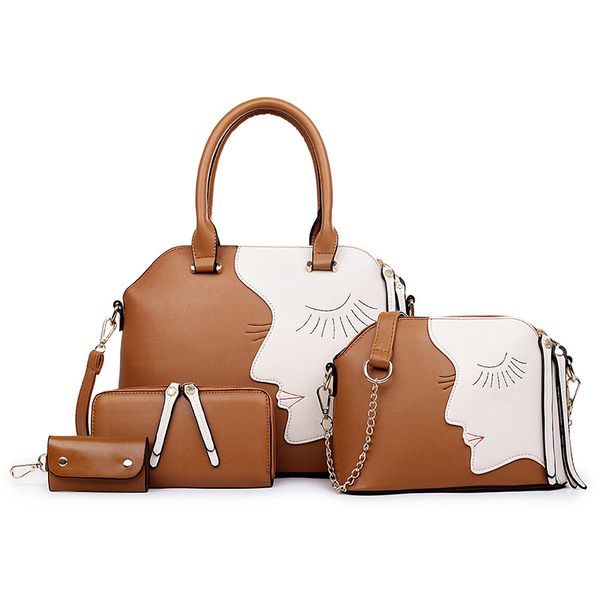 handbags leather bag women shoulder crossbody bags ladies purses clutch wallet female new casual set 4 pcs
handbags leather bag women shoulder crossbody bags ladies purses clutch wallet female new casual set 4 pcs