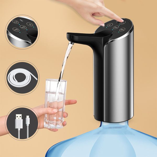 automatic electric water dispenser pump stainless steel gallon portable drinking bottle switch smart wireless water pump new
automatic electric water dispenser pump stainless steel gallon portable drinking bottle switch smart wireless water pump new